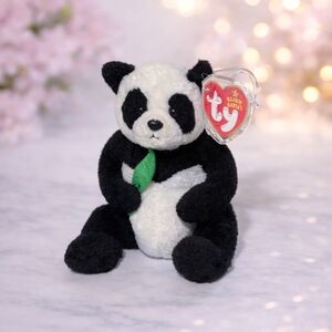 Manchu TY Beanie Babies Panda Plush